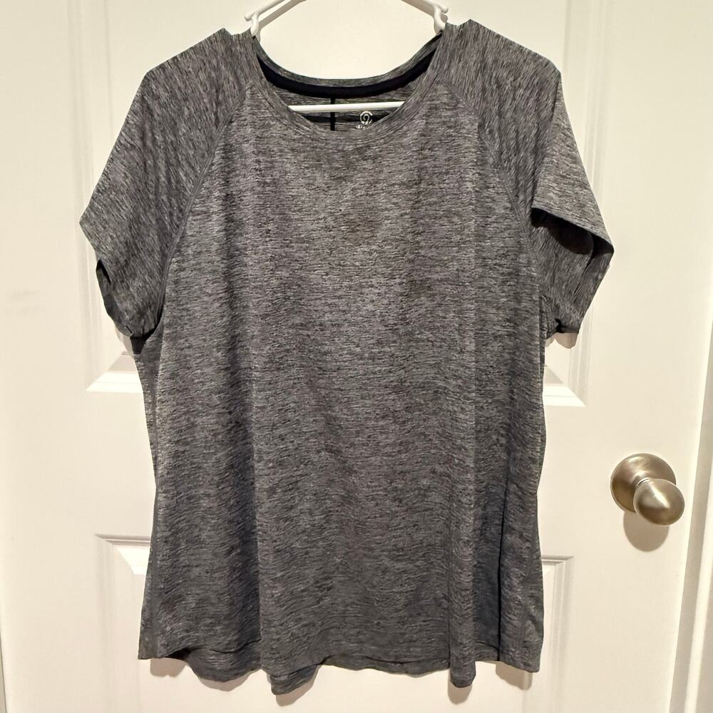 C9 Champion Women’s XXL Heather Gray Short Sleeve Athletic Workout T-Shirt